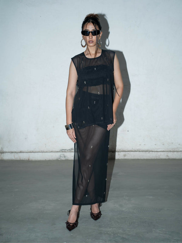 Lumen Embellished Skirt