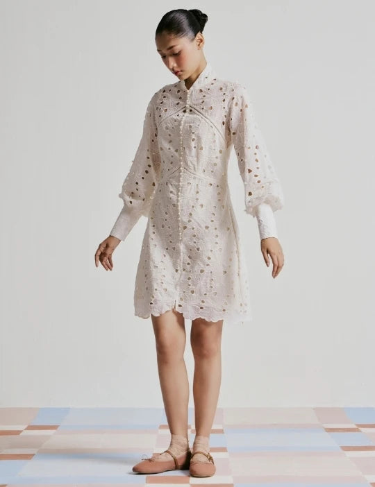 Maeve Dress White