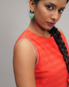 Belisantha Coral Ombre Shift Dress