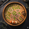 Floral - Wooden Lazy Susan Platter