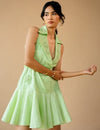 Green Short Dress