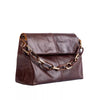 SIENA CLUTCH Brown