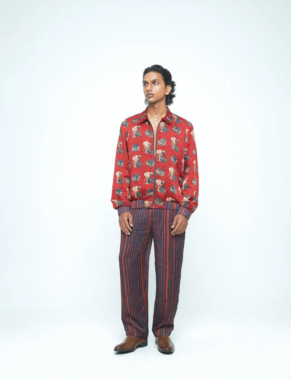 Rustic Tapered Pants