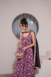 Zinnia Gul Anarkali Set With Dupatta
