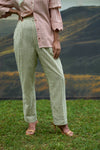 Scarlet Top & Moss Trousers Set