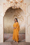 Sunehra Tissue Silk Kaftan Set