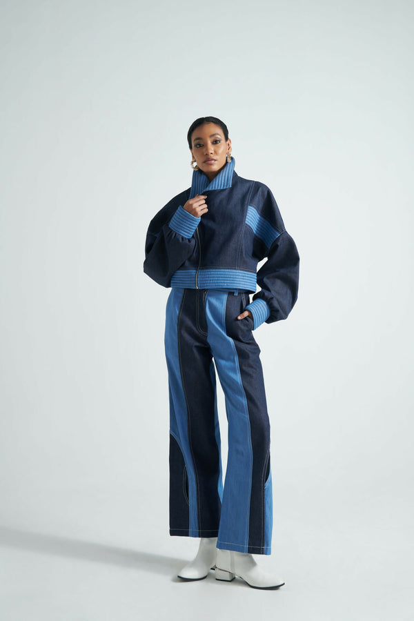 Indigo Vortex Trousers