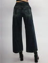 Asymmetrical Denim Pants