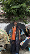 Coldplay Saree