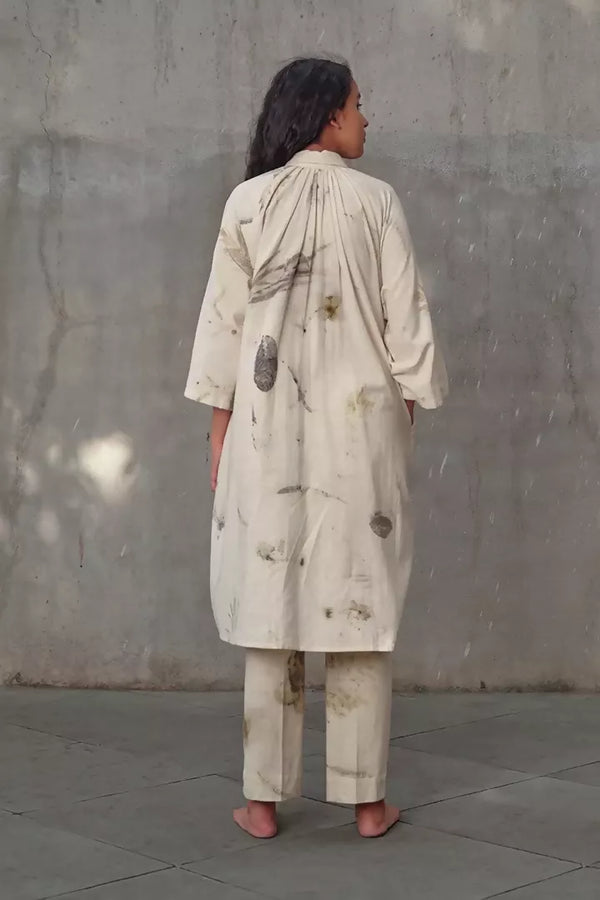 Live Leafy Khadi Tent Dress & Pants