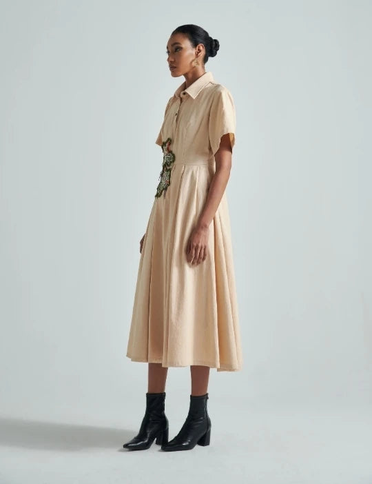 Sandstone Bloom Dress