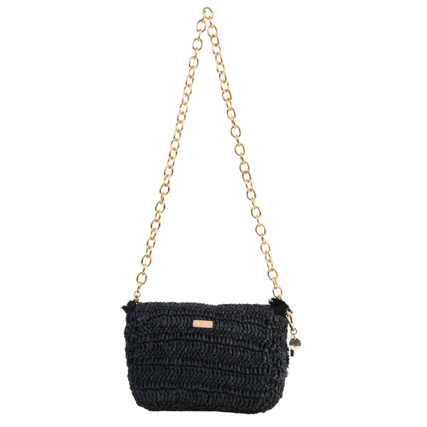 Raffia Crossbody