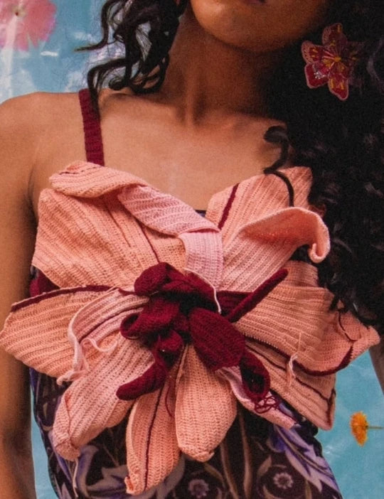 ROCHELLE FLOWER BRALETTE