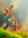 Pink Dragonfly Earrings