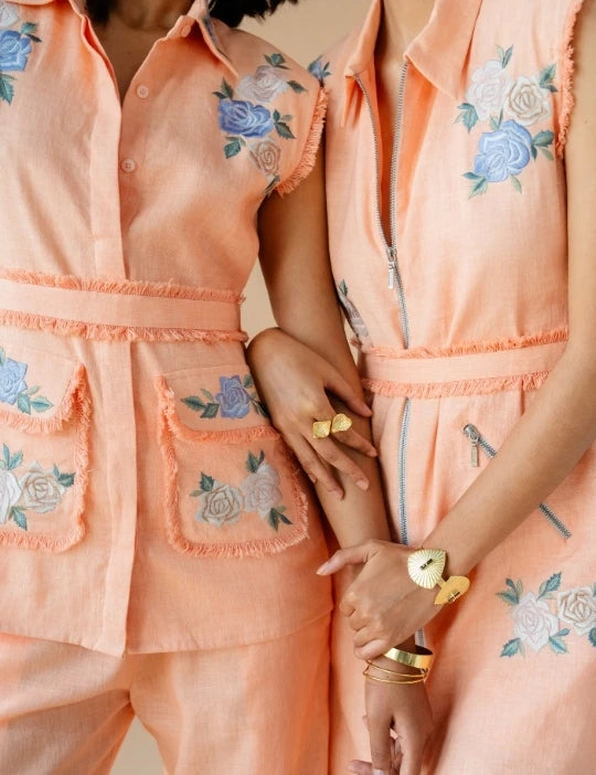 Coord-Set Peach