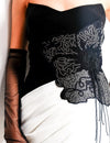SILVER DUSK BLOOM DRESS