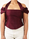 Nightfall Cream Corset Top