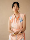 Peach Short Dress
