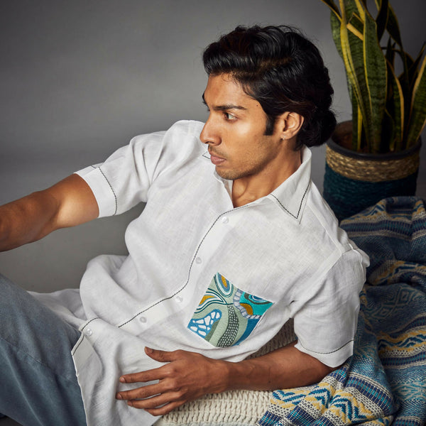 Ocean eyes men's shirt