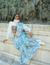 Almond Blossoms Saree