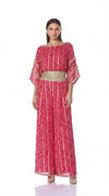 Astra Bandini Crop Top & Sharara Pants