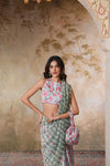 Seher Pearl Tissue Silk Saree