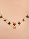 Suits Of Cards Charms Chain