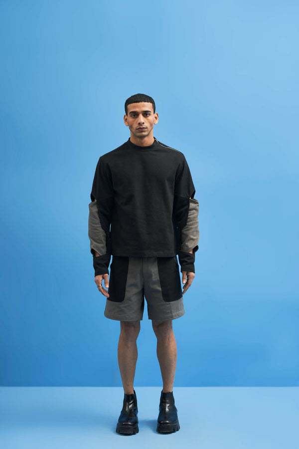 Layered Structured Shorts