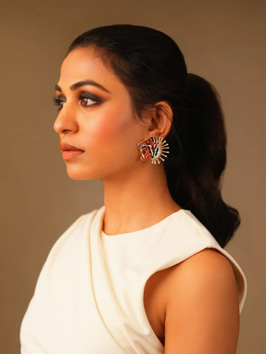 Tiger Earrings