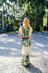 Earth Lace Top with Skirt
