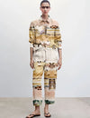 oxfordshirt coord set for women
