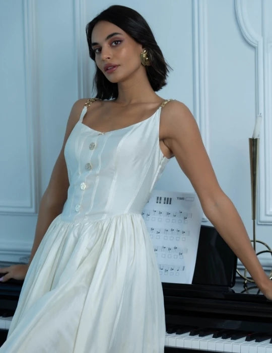 calf length dress