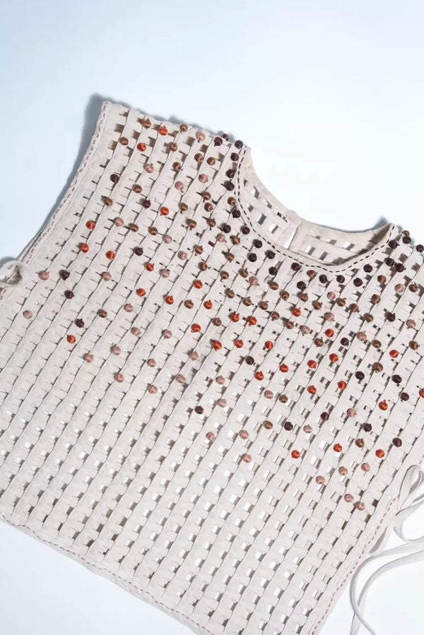 Jaali Bib- Terracotta