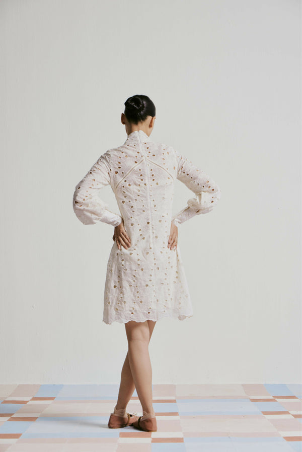 Maeve Dress White