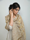 Alamzeb Tissue Angarkha Suit
