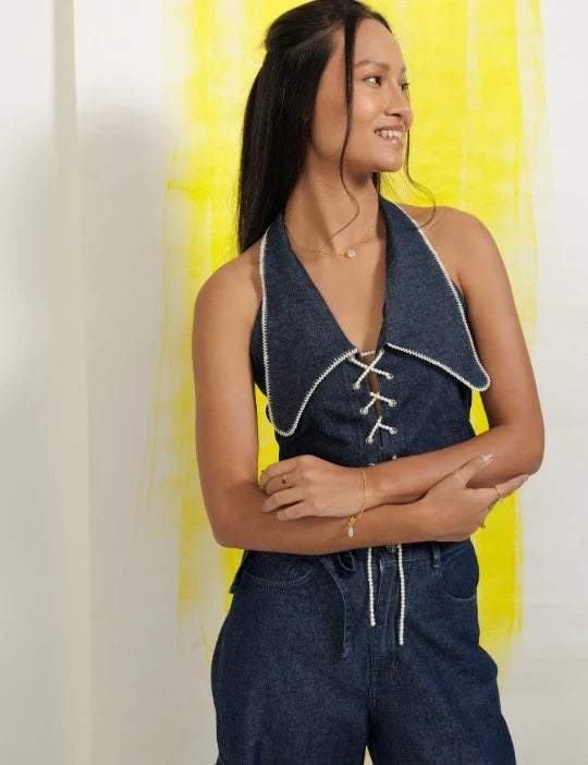 Indigo Pearl Co-ord Set