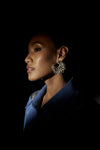 Pearl Crescent Earring