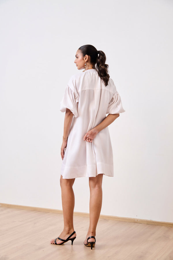 White Short Party Dress