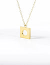 Edge Pendant Gold