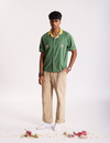 The Vasuki Shell Shirt - Green