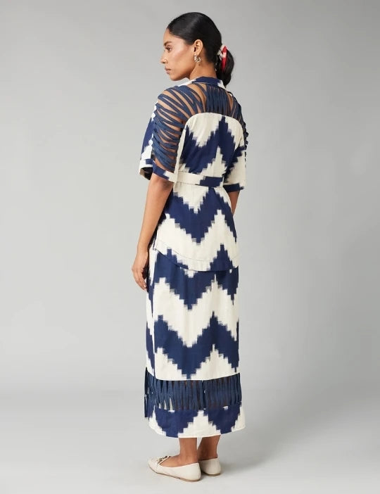 Blue Hillary Co-ord Set