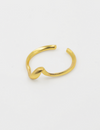 The Almost Straight Ring - Gold