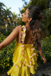 Gala Satin Mini Dress