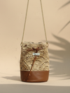 Raffia Bucket Bag