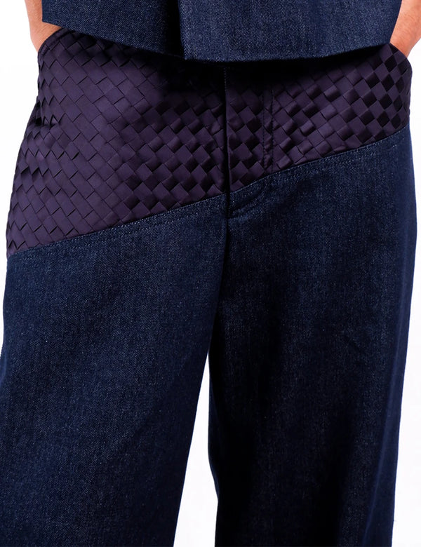 INDIGO DRIFT TROUSER