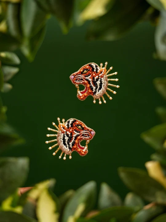 Tiger Earrings