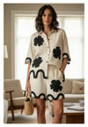 Applique Short Set