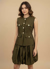 Olive Green Co-ord Set