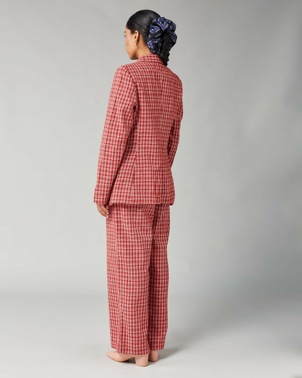 Red Suri Co-ord Set
