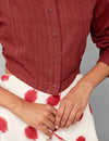 Red Suri Blazer